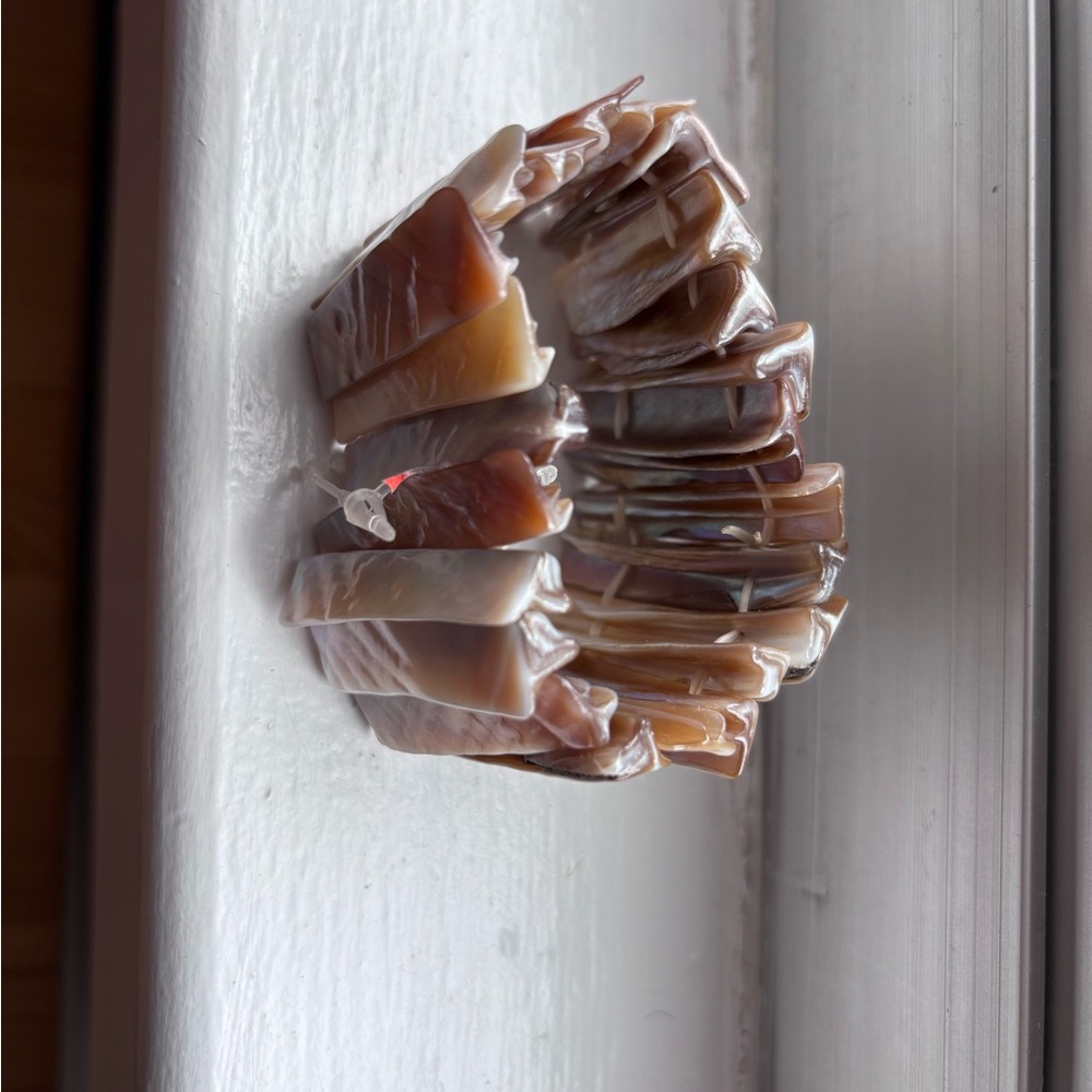 Brown Shell Bracelet - Picture 2 of 3